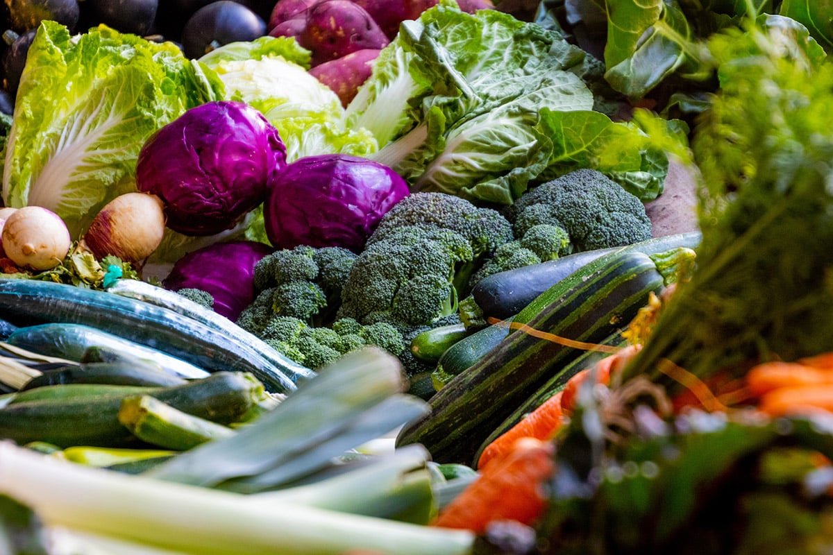 homegrown vegetables