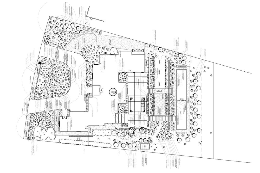 Plant-Paradise-Landscape-Plan-Design Residential Landscape Plan Design